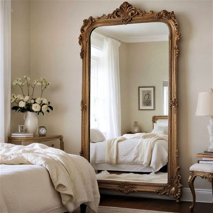 vintage mirrors for bedroom