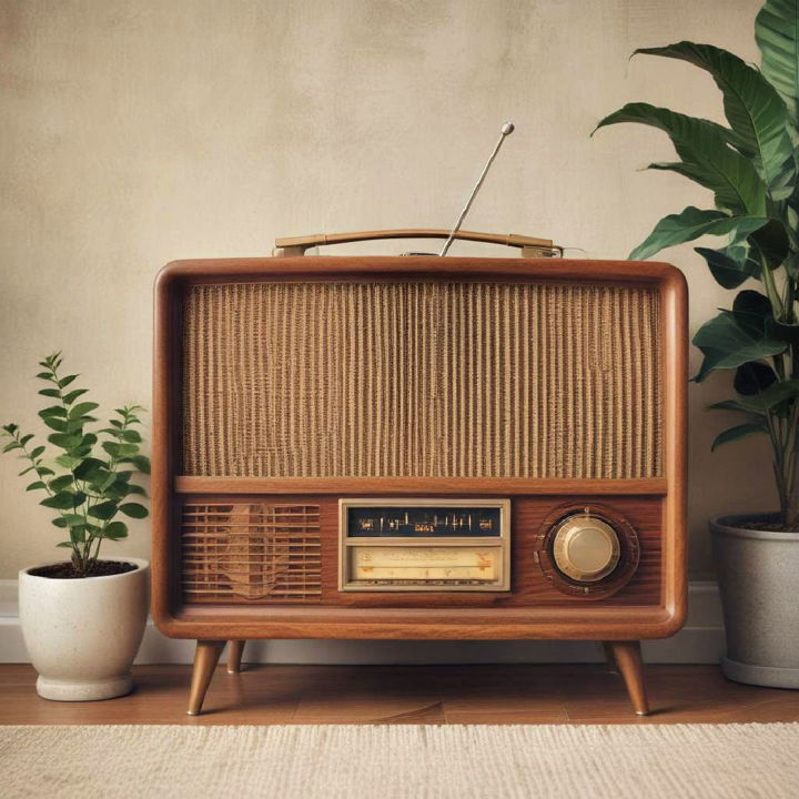vintage old school radio