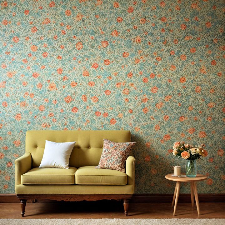 vintage pattern wallpaper design