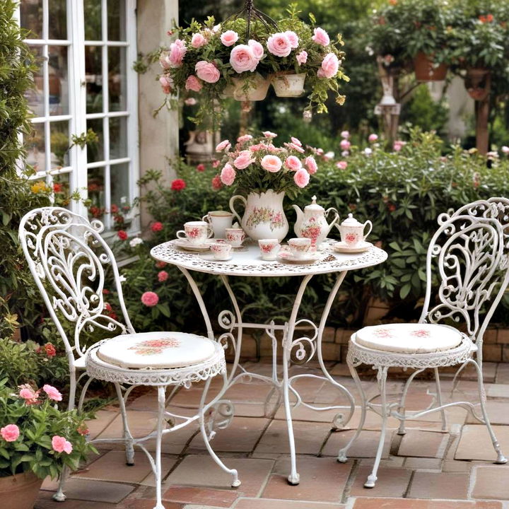 vintage tea garden