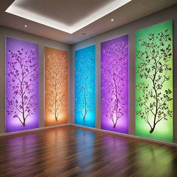 visual calming sensory room led panels