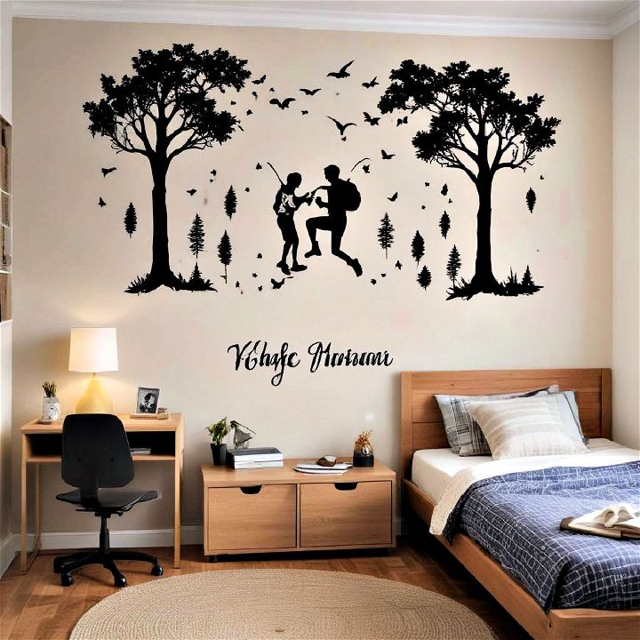 wall decals for boys dorm room