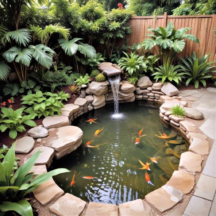 water features for tropical garden