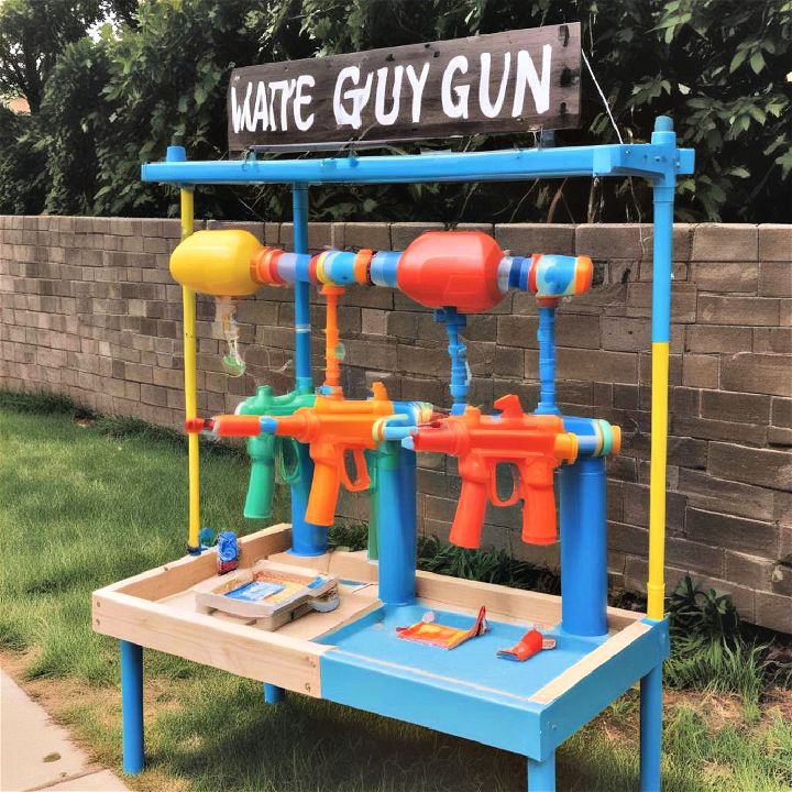 water gun station