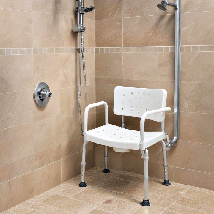 water resistant shower chair