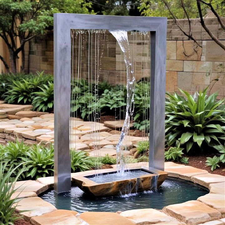 water sculpture for garden