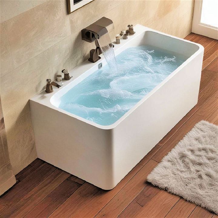 waterfall bathtubs for luxury bathroom