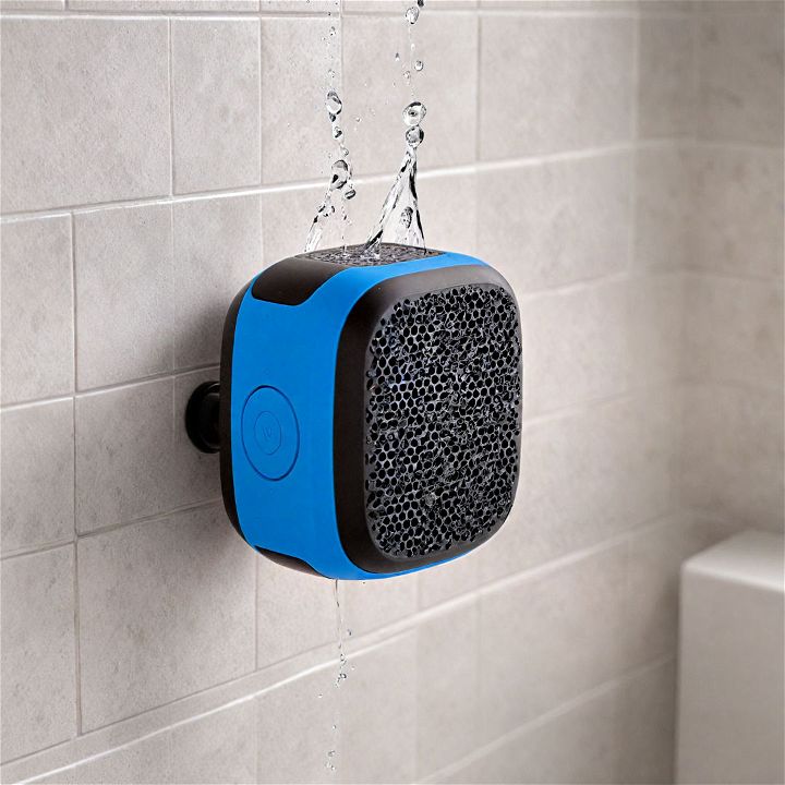 waterproof bluetooth speaker for a bathroom