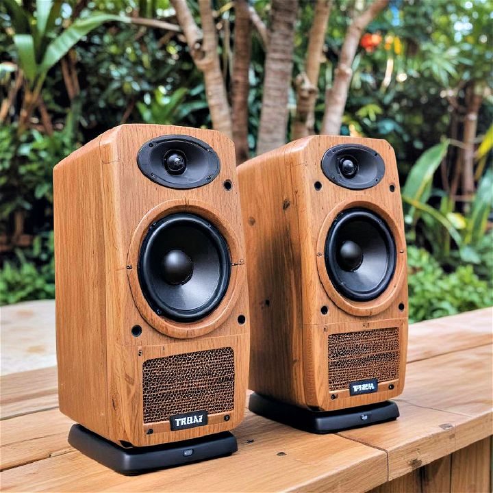 weather resistant speakers for tiki bar