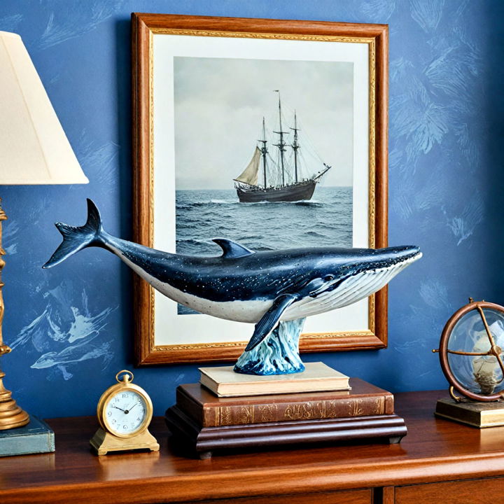whaling artifacts nautical theme