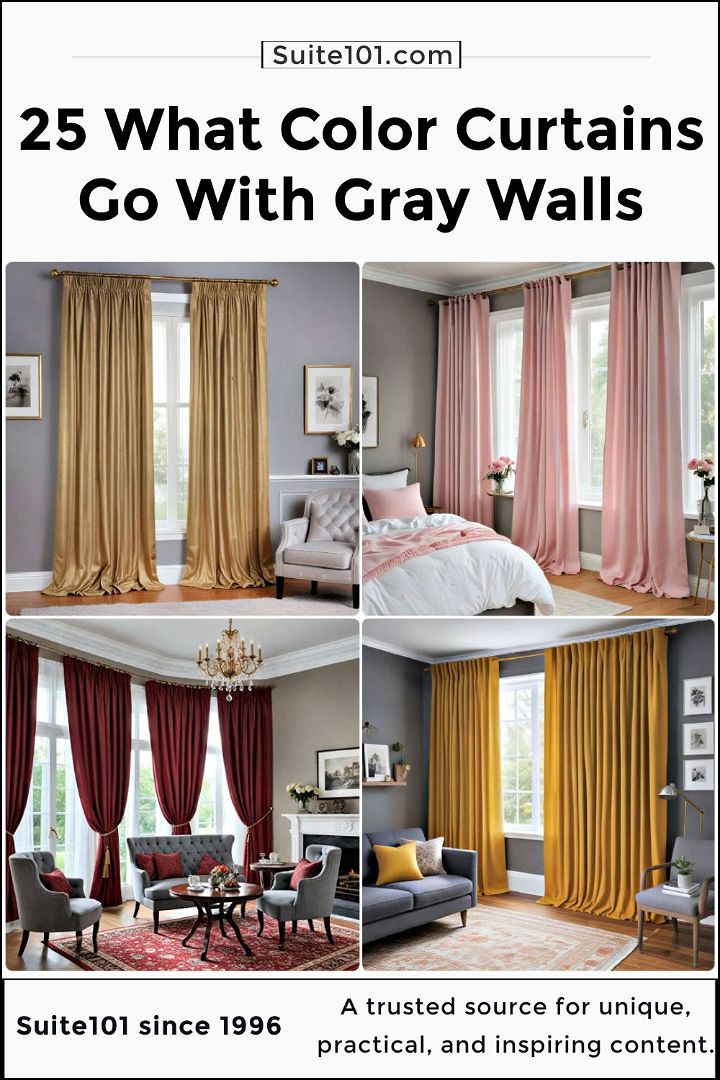 what color curtains go with gray walls to copy