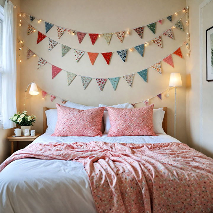 whimsical bunting and garland