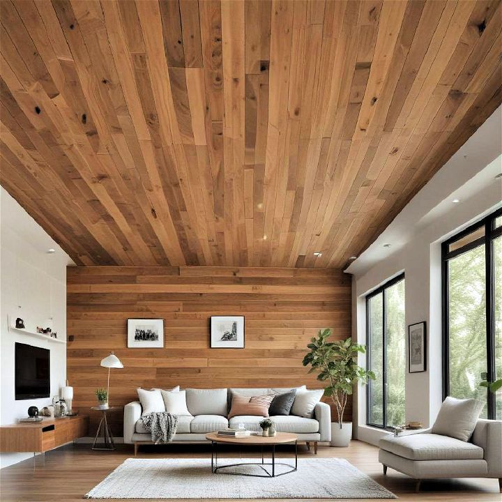 wood paneling to add comfort