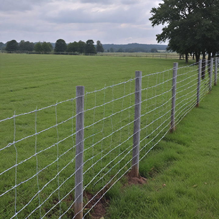 woven wire farm fencing