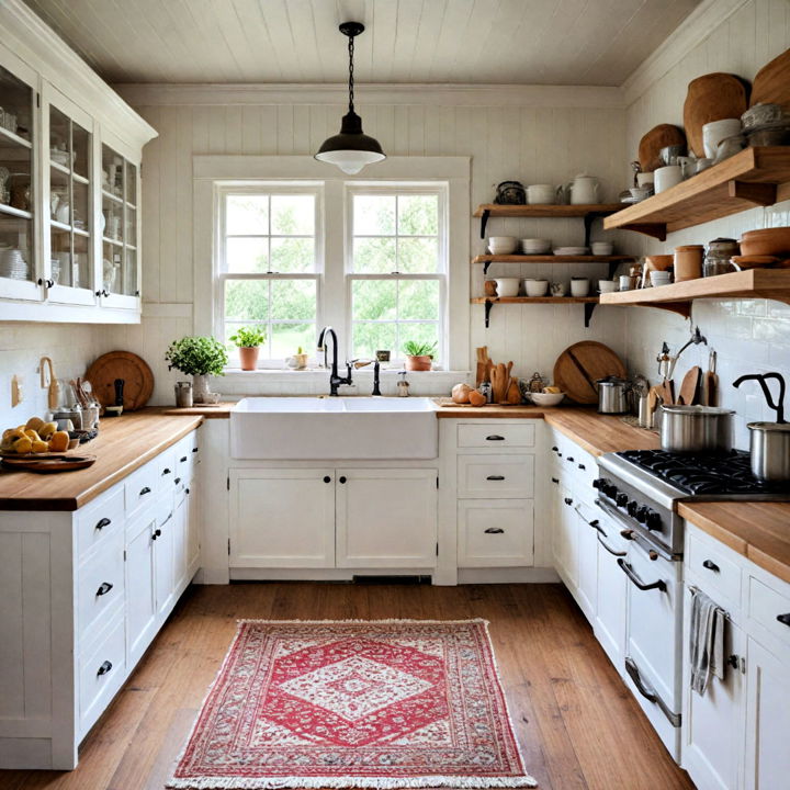 american farmhouse kitchen