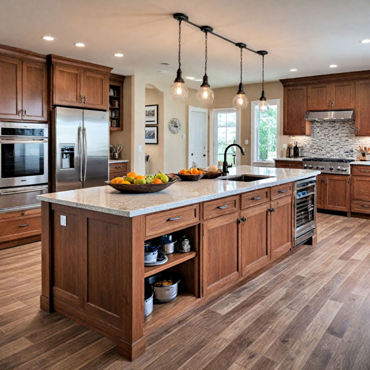 appliance garages kitchen island