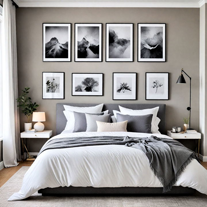 artful displays bedroom