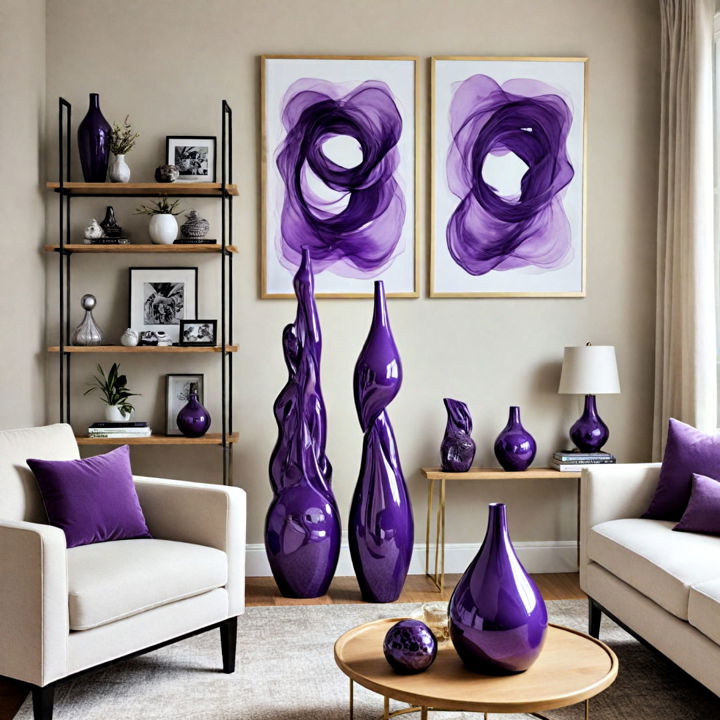 artistic sculptures living room