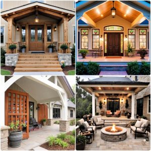 barndominium front porch ideas