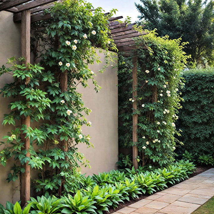 beautiful trellises for formal garden