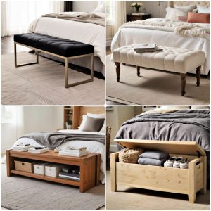 bedroom bench ideas