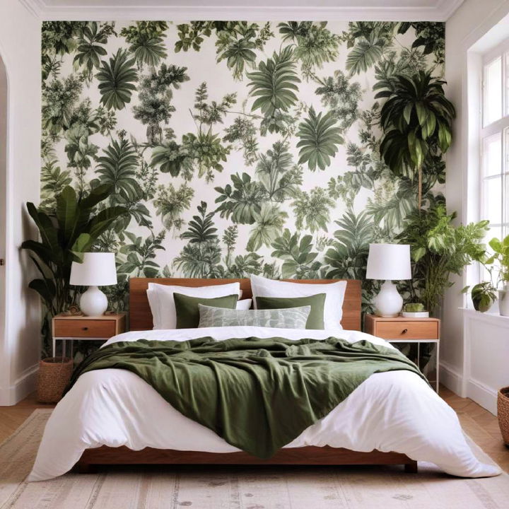 bedroom into botanical oasis