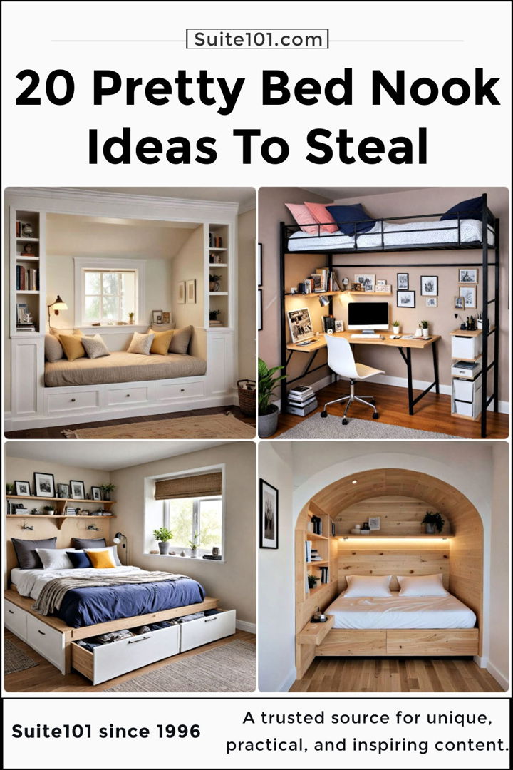 best bed nook ideas