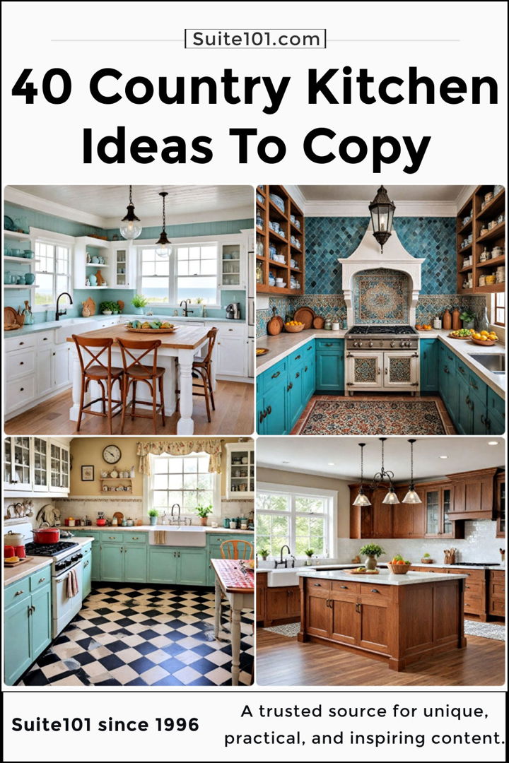 best country kitchen ideas