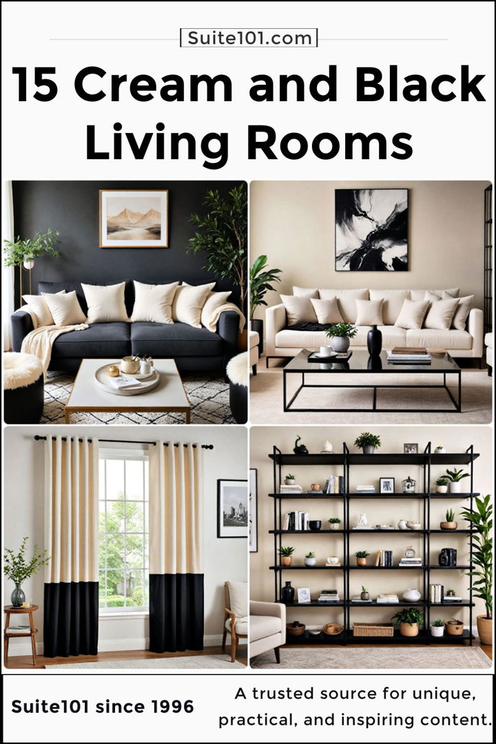 best cream and black living room ideas