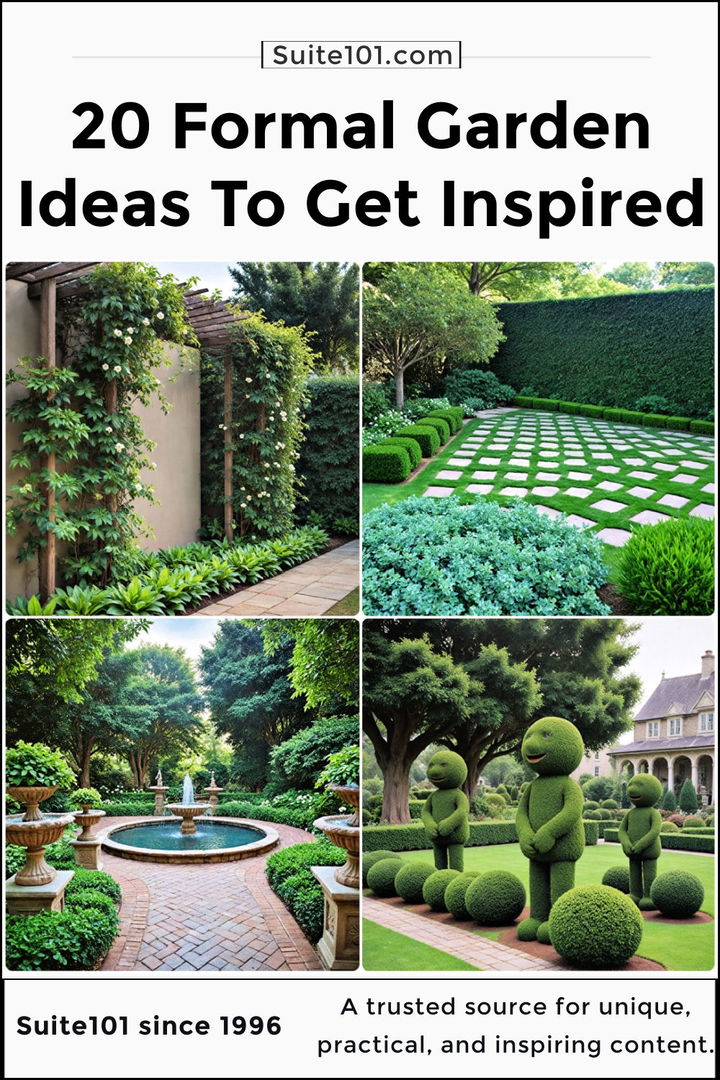 best formal garden ideas