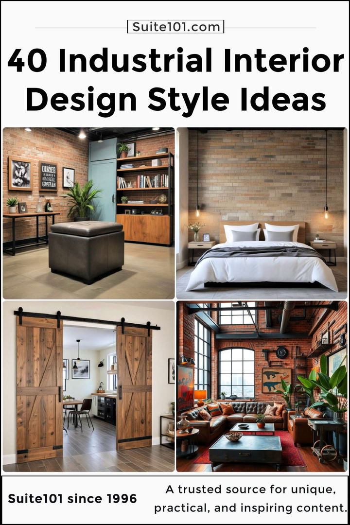 best industrial interior design style ideas