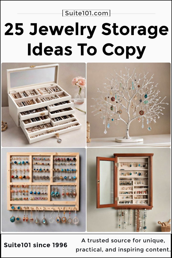 best jewelry storage ideas