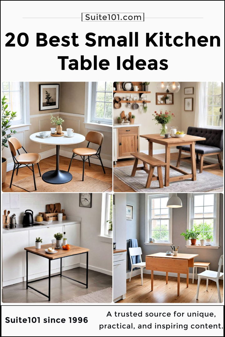 best small kitchen table ideas