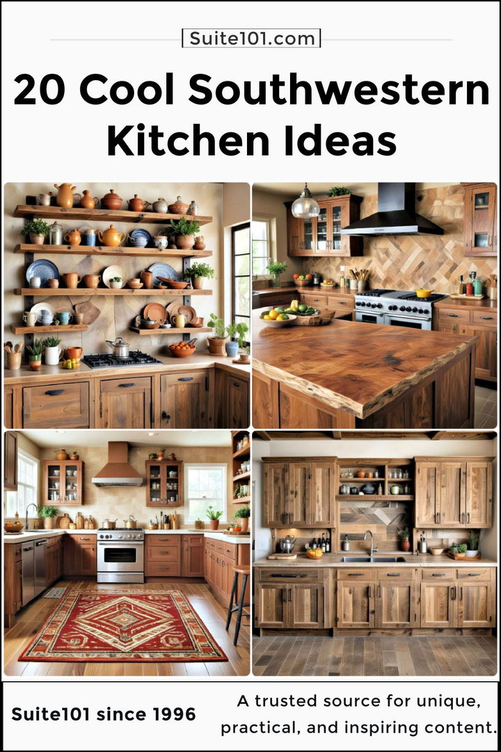 20 Southwestern Kitchen Ideas To Inspire You