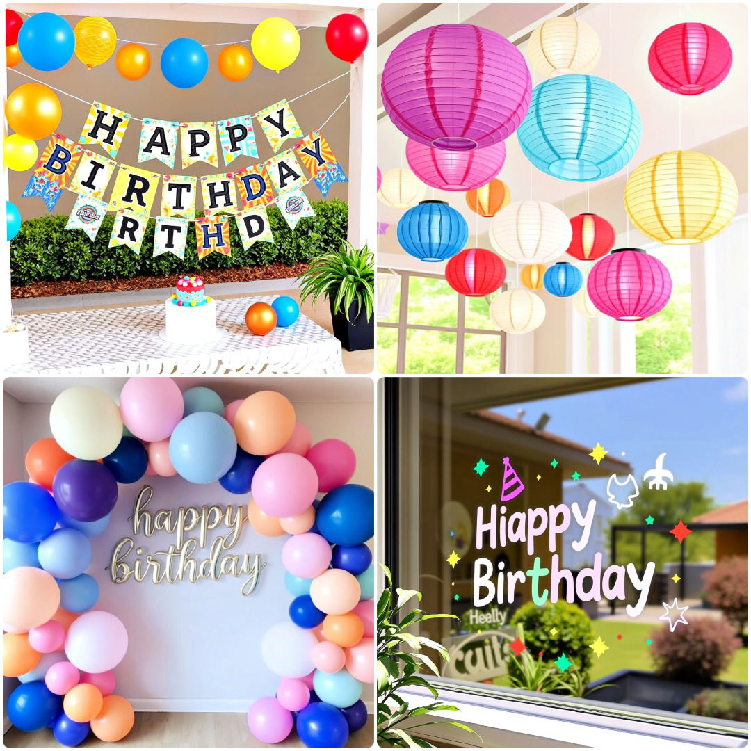 40 Birthday Decoration Ideas for All Ages