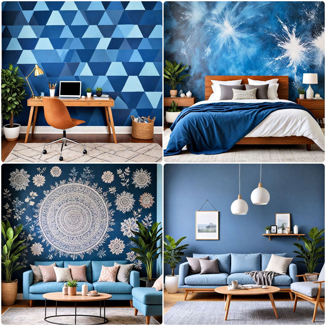 15 Blue Accent Walls for A Calming Atmosphere