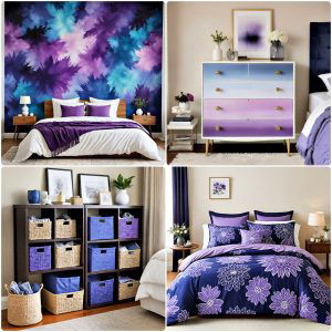 blue and purple bedroom ideas