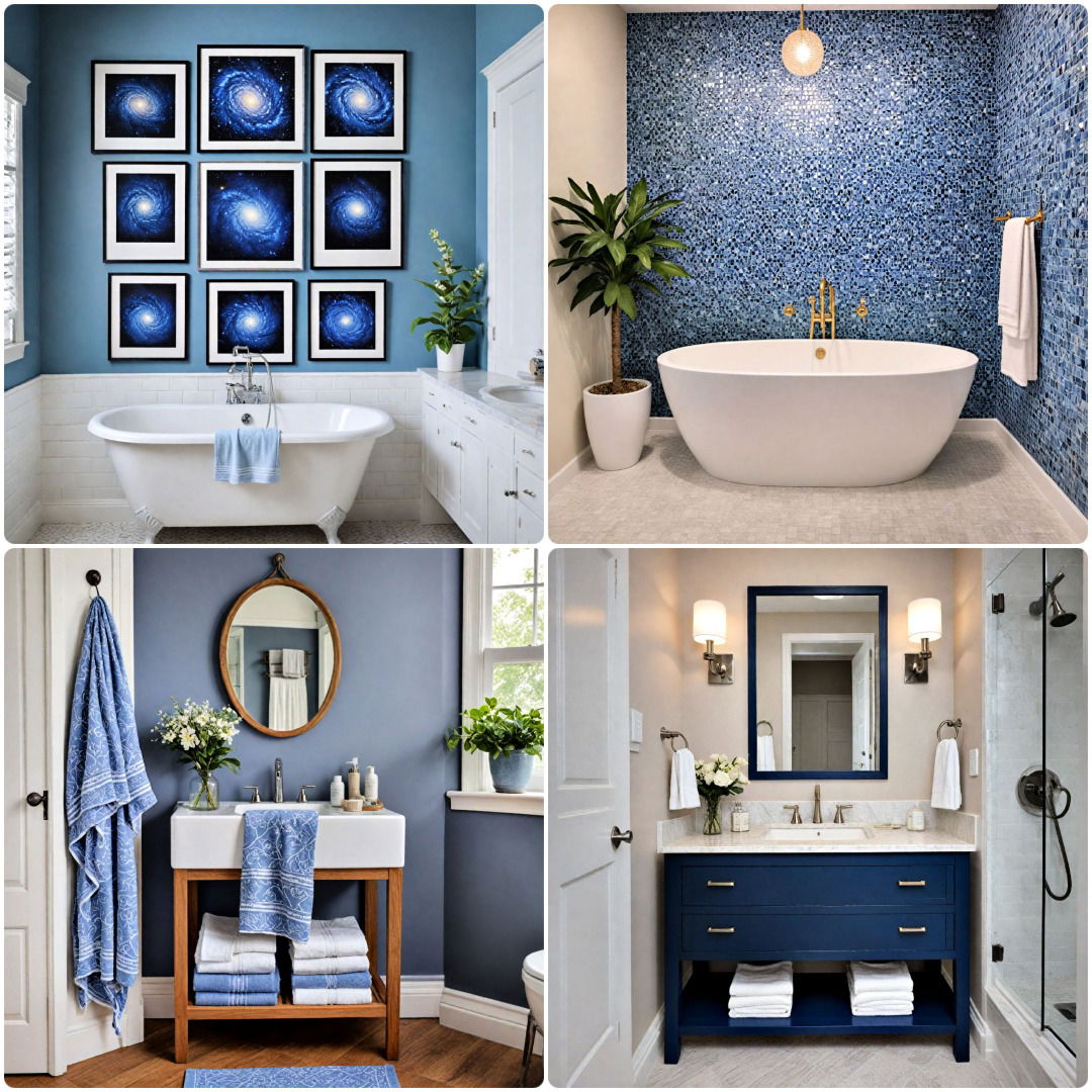 20 Blue and White Bathroom Ideas With Timeless Style