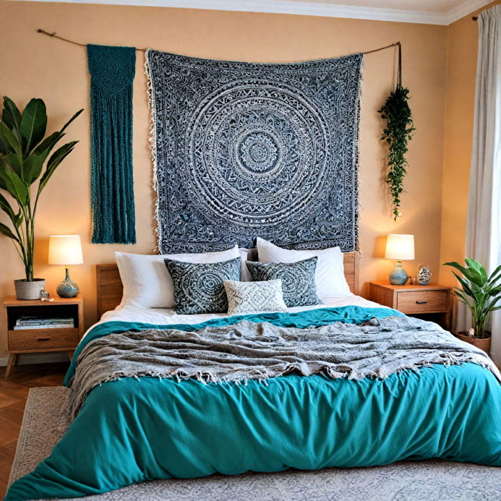 bohemian vibes bedroom