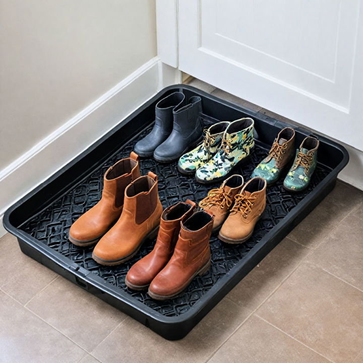 boot tray for boot room
