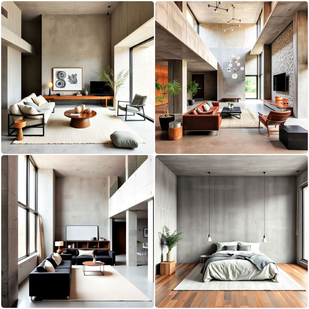 25 Brutalist Interior Design Ideas with A Modern Edge