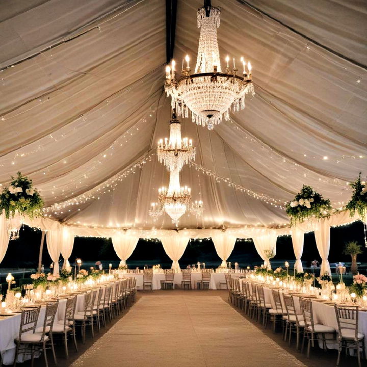 40 Outdoor Wedding Tent Decoration Ideas for Every Style