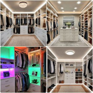 closet lighting ideas