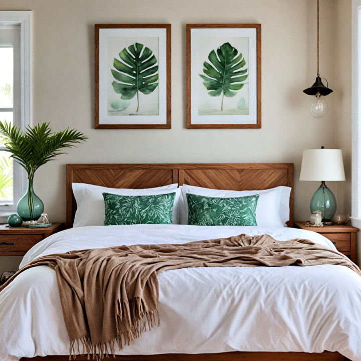 coastal cool design bedroom