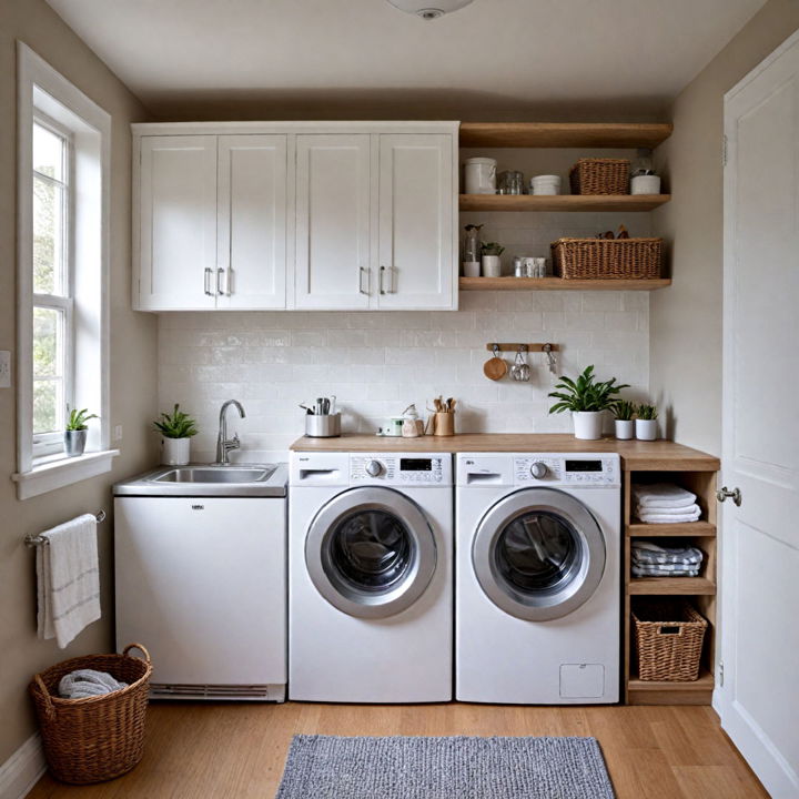 compact appliances for utility room