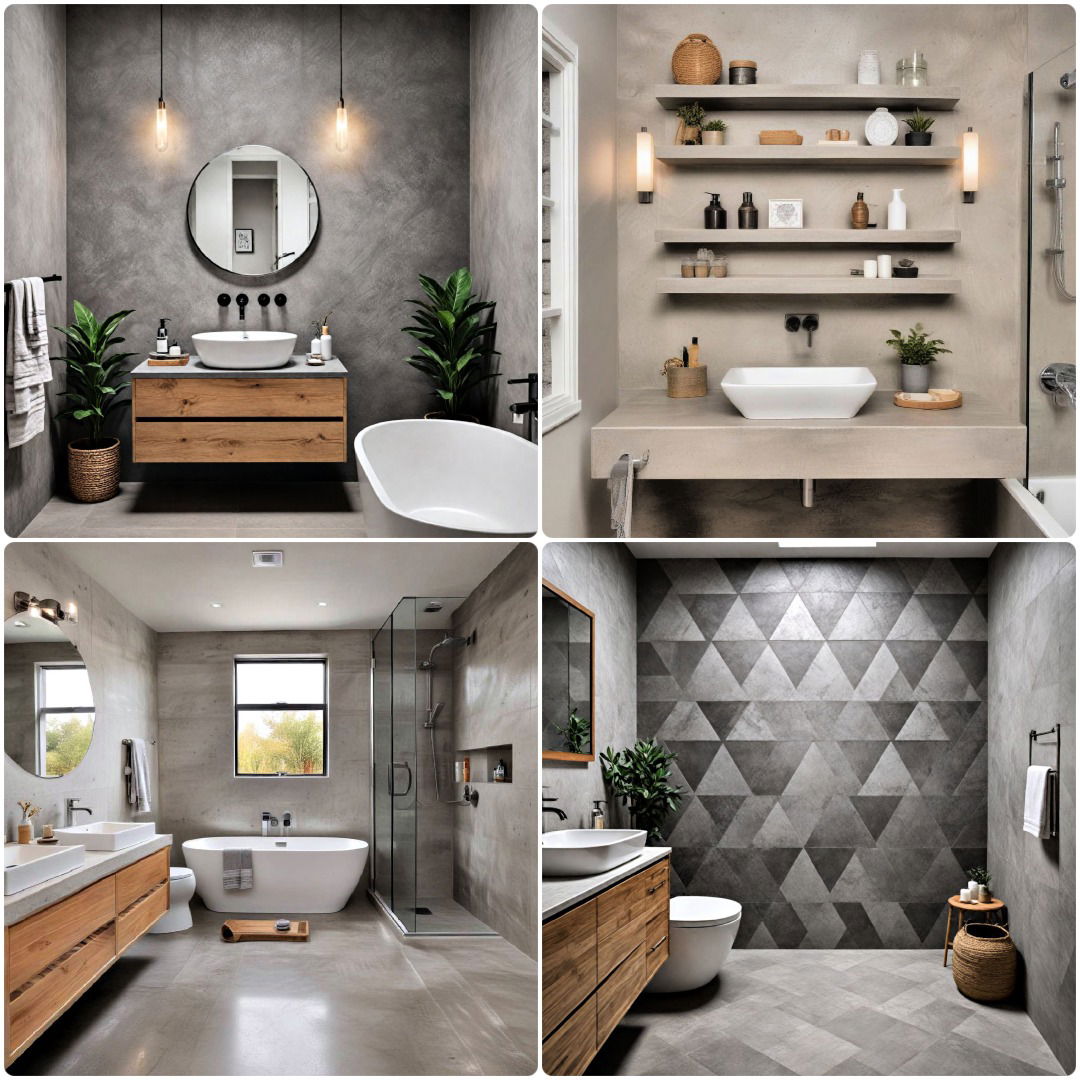 concrete bathroom ideas