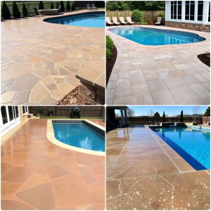 concrete pool deck ideas