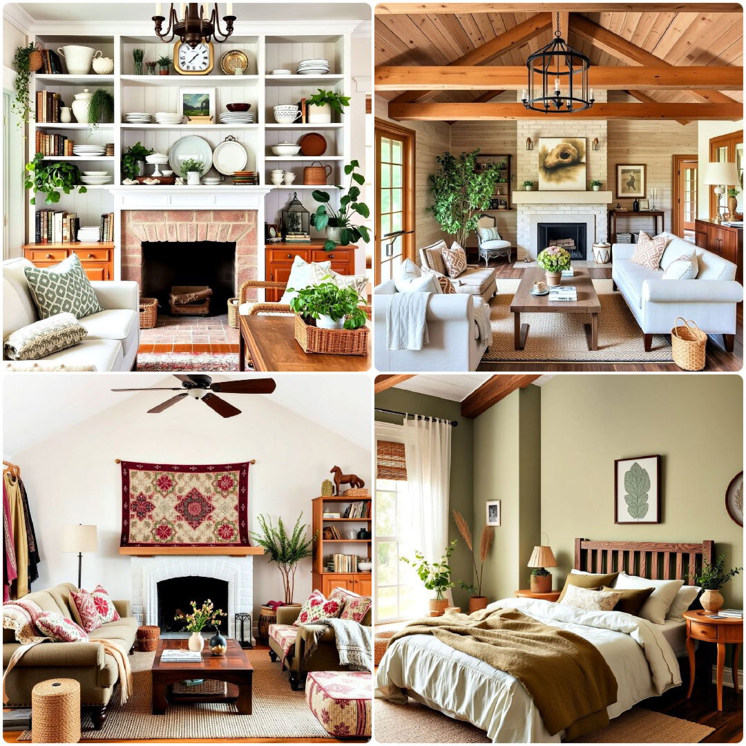 25 Cottagecore Interior Design Ideas with Vintage Touches