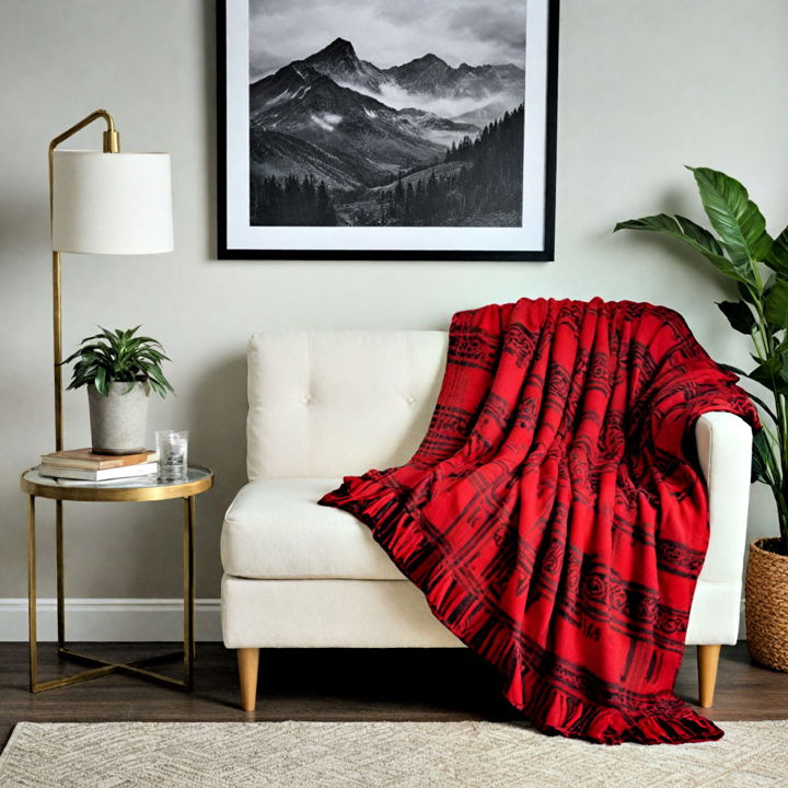 cozy artistic throw blankets