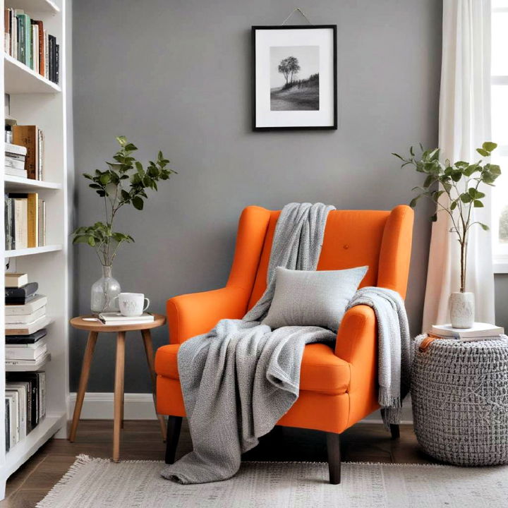 cozy corner nook in living room